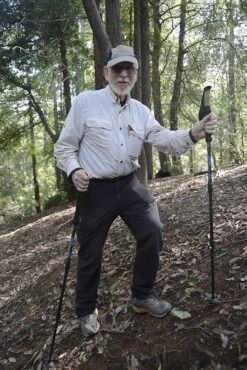 Cascade Mountain Tech Carbon Fiber Quick Lock Trekking Poles Cork Grip -Survival Gear Hub CascPole2