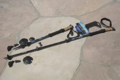 Cascade Mountain Tech Carbon Fiber Quick Lock Trekking Poles Cork Grip -Survival Gear Hub CascPole8