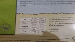 Big Agnes Third Degree Foam Pad -Survival Gear Hub Label3