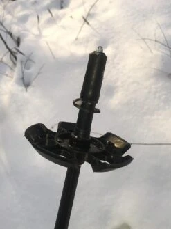 Tubbs 2-Part Snowshoe Poles -Survival Gear Hub Poles 4