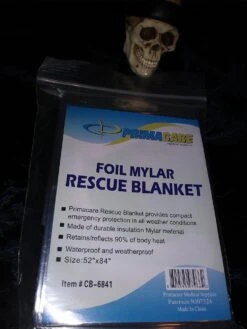 Prima-Care Medical Supplies Foil Mylar Rescue Blanket -Survival Gear Hub Solar Blanket