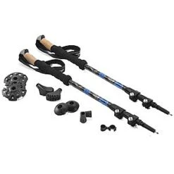 Cascade Mountain Tech Carbon Fiber Quick Lock Trekking Poles Cork Grip -Survival Gear Hub quicklockcorktrekkingpoles 300x300 1